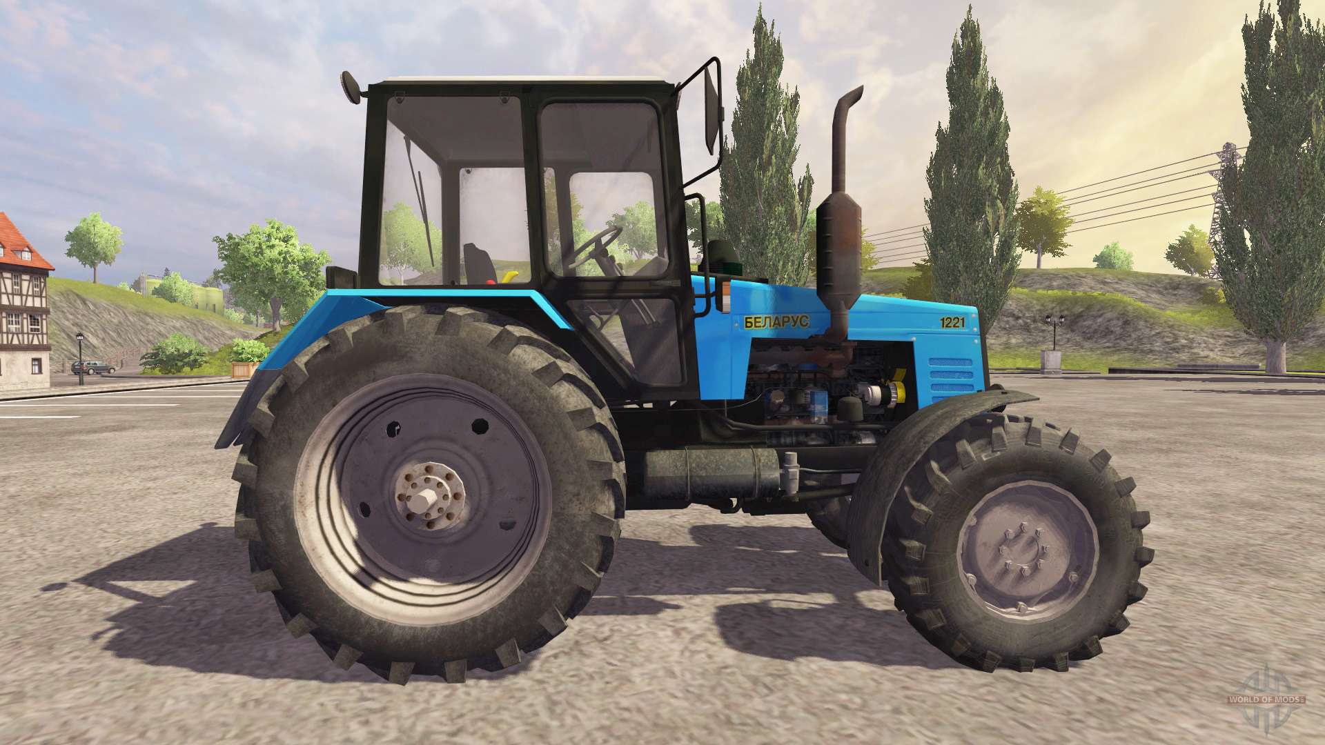 Трактор Мтз 1221 V1.0 Мод Для Farming Simulator 2013