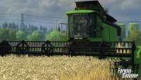 Комбайн на скриншоте из Farming Simulator 2013