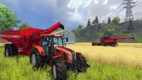 Скриншот Farming Simulator 2013 - сбор урожая