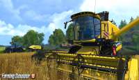 Скриншот комбайна Farming Simulator 2015
