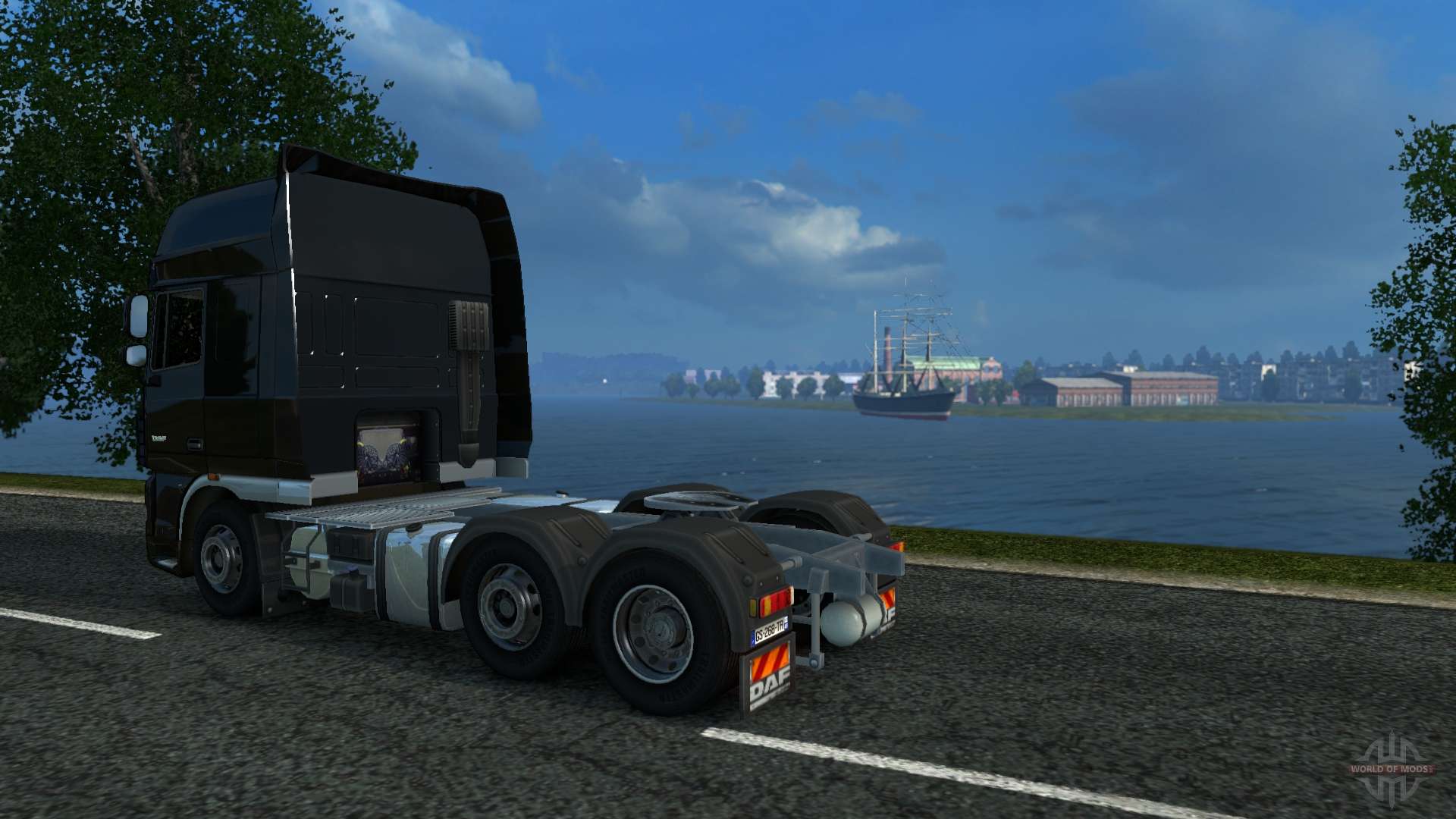 Скачать мод для german truck simulator тайга