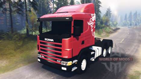 SpinTires Scania R420