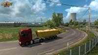 Отличный вид на атомную станцию в Euro Truck Simulator 2