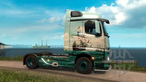 Across the Ocean для Euro Truck Simulator 2