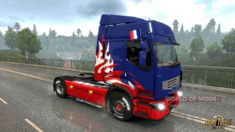 Французский флаг из Euro Truck Simulator 2