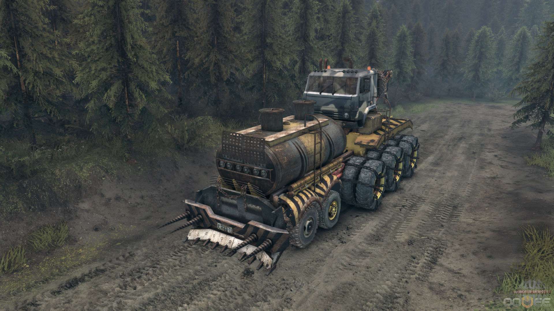 Полезные советы для SpinTires - как выбраться из грязи и не растерять груз