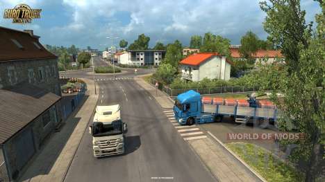 Доставка грузов в Ла-Рошель из обновления Vive La France для Euro Truck Simulator 2