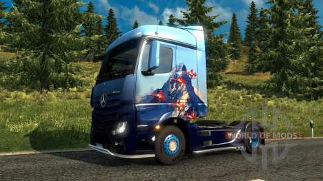 Швейцарский скин в Euro Truck Simulator 2