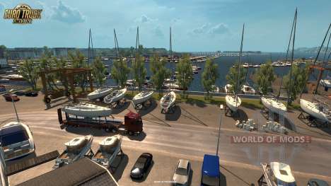 Новая порция скриншотов из обновления Vive La France для Euro Truck Simulator 2