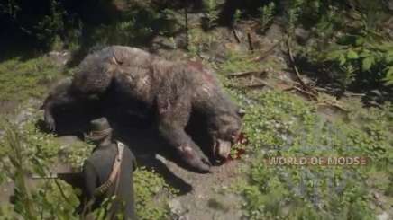 Red Dead Redemption 2: убить медведя