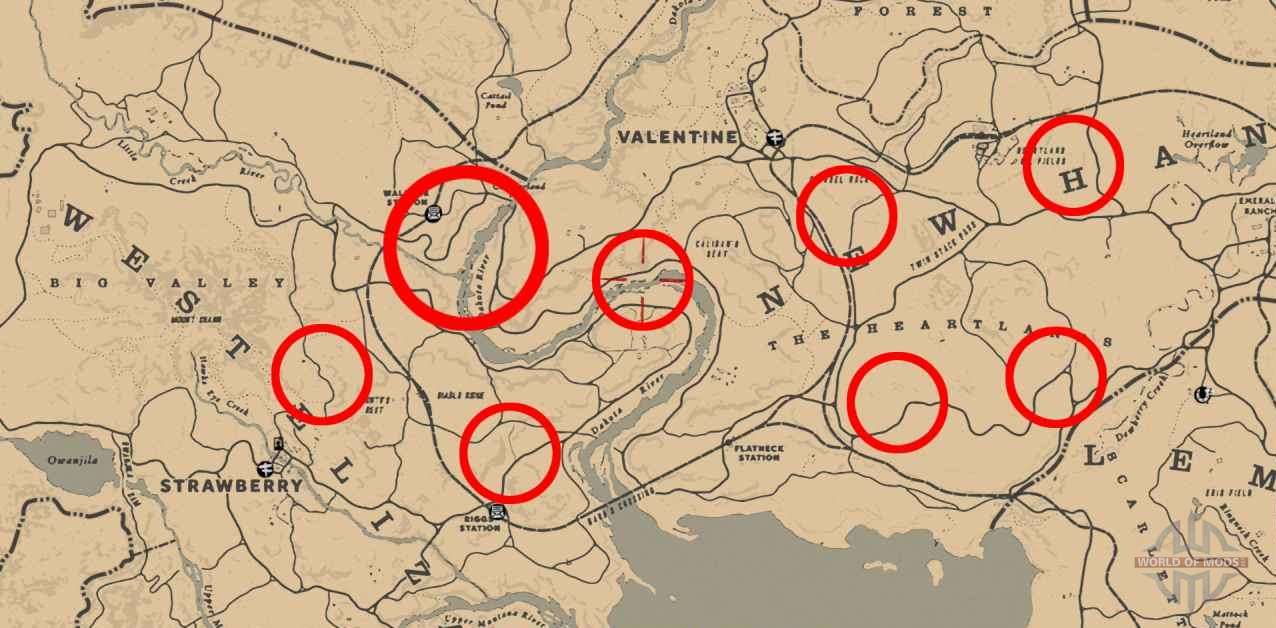 Где найти все сокровища в квесте «Высокие ставки» в RDR 2? Подробный гайд