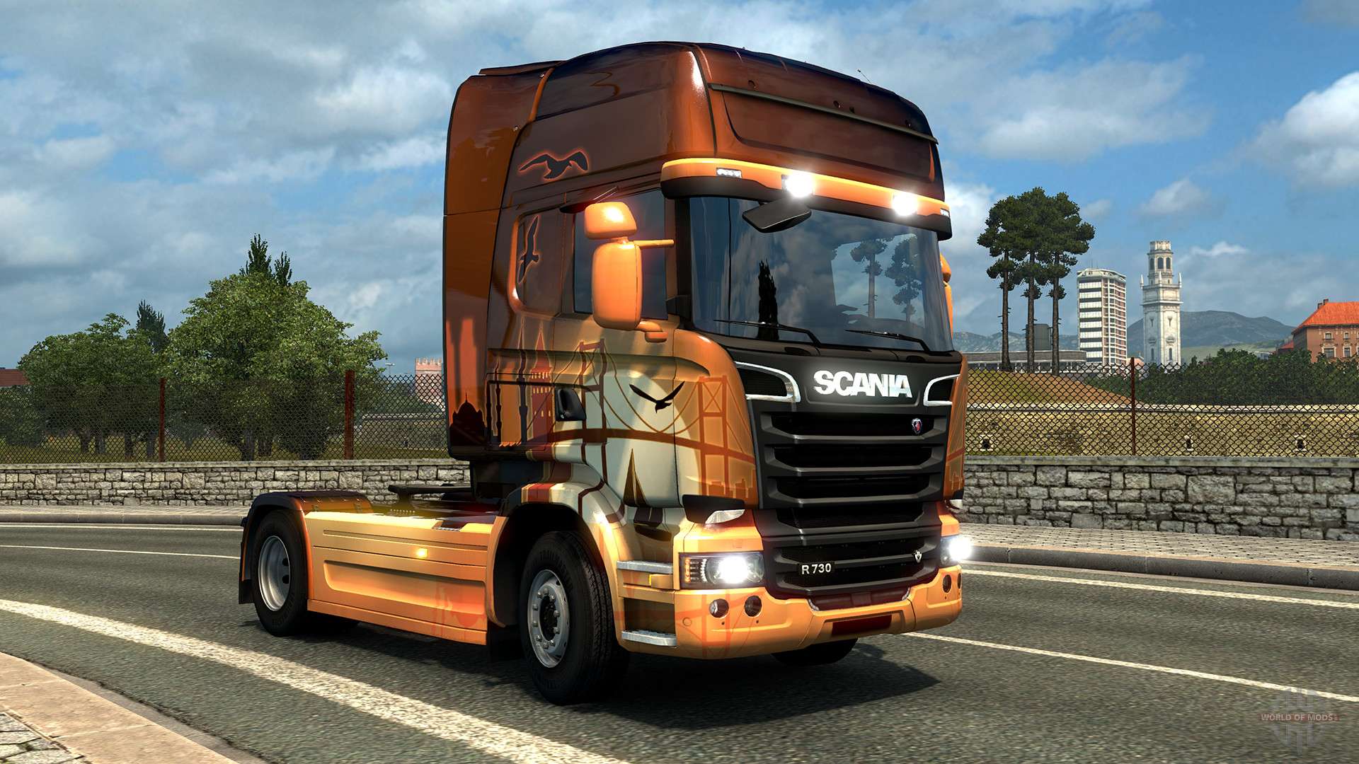 Картинки из игры euro truck simulator