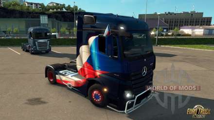Новое DLC для Euro Truck Simulator 2 - National Window Flags DLC уже доступно!