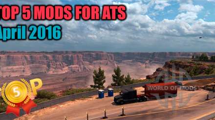 Лучшие моды для American Truck Simulator за Апрель 2016