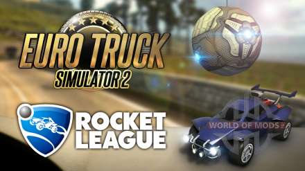 Немного Rocket League в Euro Truck Simulator 2