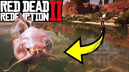 Легендарный сом в Red Dead Redemption 2 - как поймать?