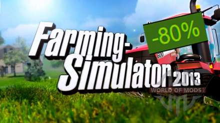 Огромная скидка на покупку Farming Simulator 2013 в Steam