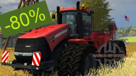 Огромная скидка 80% на Farming Simulator 2013 доступна в Steam до 1 Декабря 2015 года