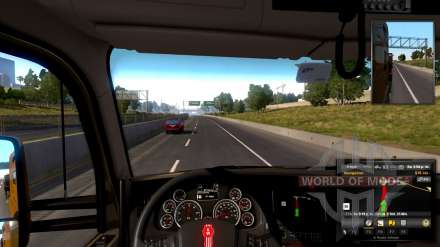 Настраиваемое рулевое колесо в American Truck Simulator